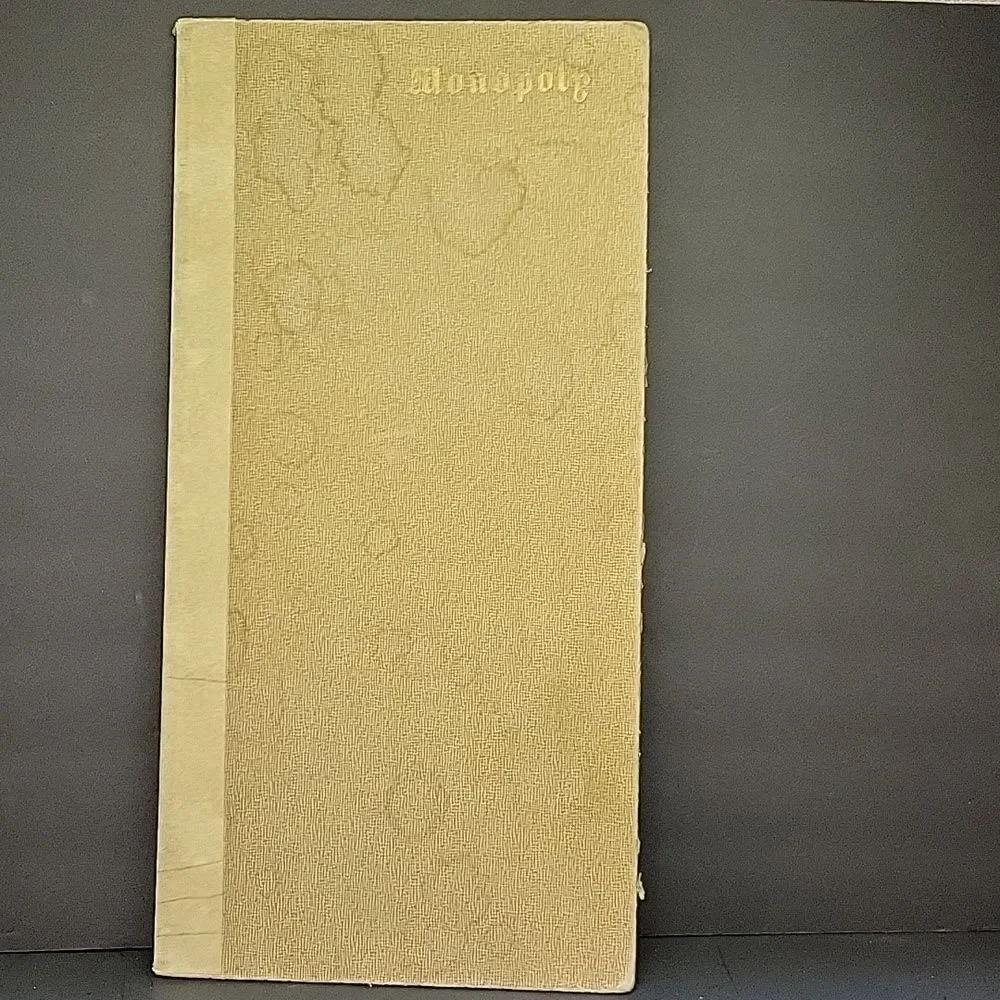 Vintage‎ Parker Brothers 1936 Monopoly editions (1942-1946) wartime alternative